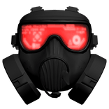[R15] M50 Gas Mask [Digital Red] [Emissive]