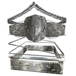 R6 1.0 Antique Bracelet Silver Bangle Set [Left]