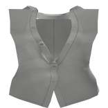 R6 1.0 Girl White Loose Dress Shirt 