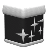 (R6) B&W Cozy Sweater Left Sleeve