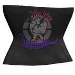 (R6) Black Whatever Lazy T-shirt