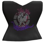 (R6) Black Whatever t-shirt