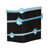 (R6) Black&Blue Right flower sleeve  
