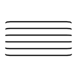 R6 Cartoony Arm Hair Lines - Left