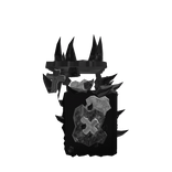 [R6] Dark Spiked Rocky Left Arms