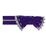[R6 Girl] Purple Kimono Ruffle Bow Sash