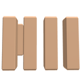 R6 Holdable Fingers Left White