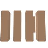 R6 Holdable Fingers Right White