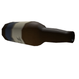 (R6 Holdable) Glass Soda Bottle