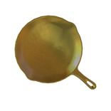 [R6] Holdable Golden Frying Pan