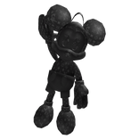 (R6 Holdable) Luxurious Mouse Black Plushie