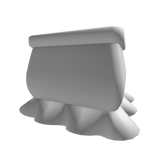 [R6] Left White Ruffle Arm Warmer Sleeve