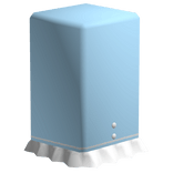 [R6] Light Blue Maid Left Sleeve(Long)