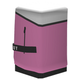 [R6] Pink Left Sleeve Bunny Techwear Puffy Jacket