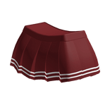 [R6] Red Striped Skirt (Long)