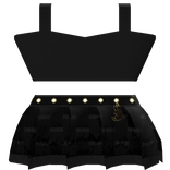 (R6) Street punk Skirt & top