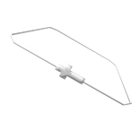 (R6) White Cross Bracelet