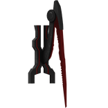 [Left] Red cyberpunk arm blade