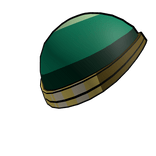 [R] Green Fused Rider Right Shoulder