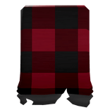 [R] Red Torn Flannel Sleeve