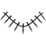 (R) Waist Cross Spikes