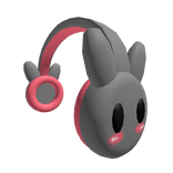 Rabbit Gray Headset 