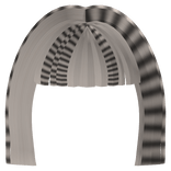 ♡ : raccoon blonde scene y2k hime bangs 