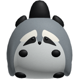 Raccoon - Cool Gray (No Straps) [NO]