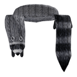 raccoon scarf