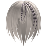 ♡ : raccoon scene anime emo boy hair