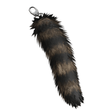 Raccoon Tail Keychain 