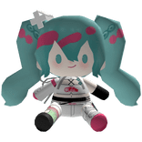 Racing Miku Plush (Left Shoulder)