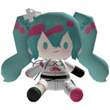 Racing Miku Plush (Right Shoulder)