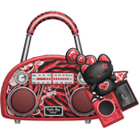 Radio Bag Scene red zebra