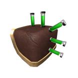 Radioactive Steampunk Shoulderpad (Left)