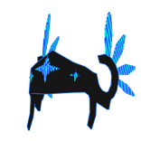 ⏳ Rainbow Animated Blue Neon + Stars