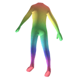 Rainbow Avatar Body Outline