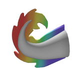 Rainbow Axolotl Tail