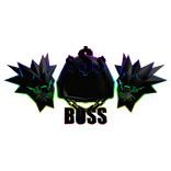 Rainbow Black Boss Hood