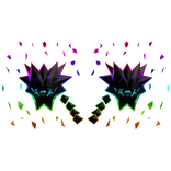 Rainbow Black Dragon Heads v2