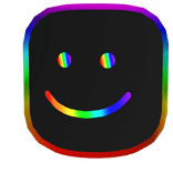 Rainbow Cartoony Big Head