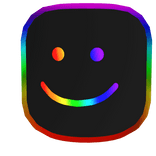 Rainbow Cartoony Big Head