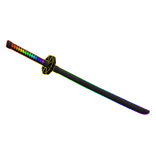Rainbow Cartoony Katana (Waist)