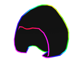 Rainbow Cartoony Lighting Hood