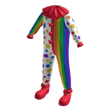 Rainbow Clown Suit