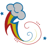 Rainbow Dash CutieMark Stomach Tattoo