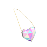 Rainbow Diamond Heart Purse