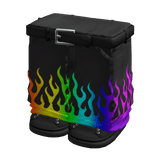 Rainbow Fire Jeans Blocky 1.0