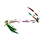 Rainbow Flame Aura Bottom