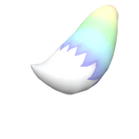 Rainbow Fox Tail